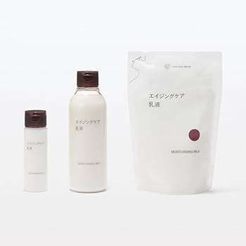 MUJI エイジングケア薬用乳液クリーム、薬用美白クリーム、美容液 Amazon | MUJI 無印良品 エイジングケア乳液 200mL 83451158